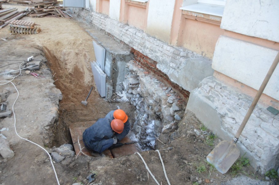 Вместо фундамента