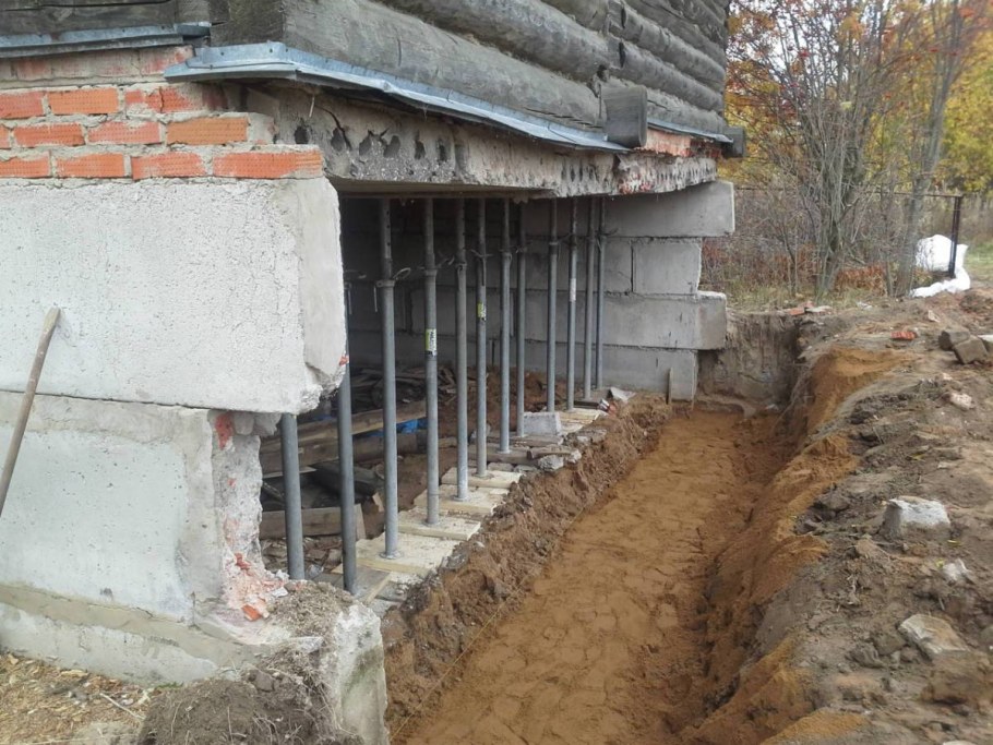 Поднять фундамент