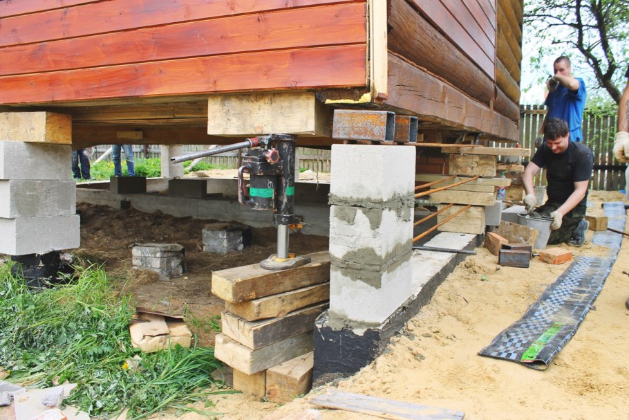 Схема устройства плитного фундамента