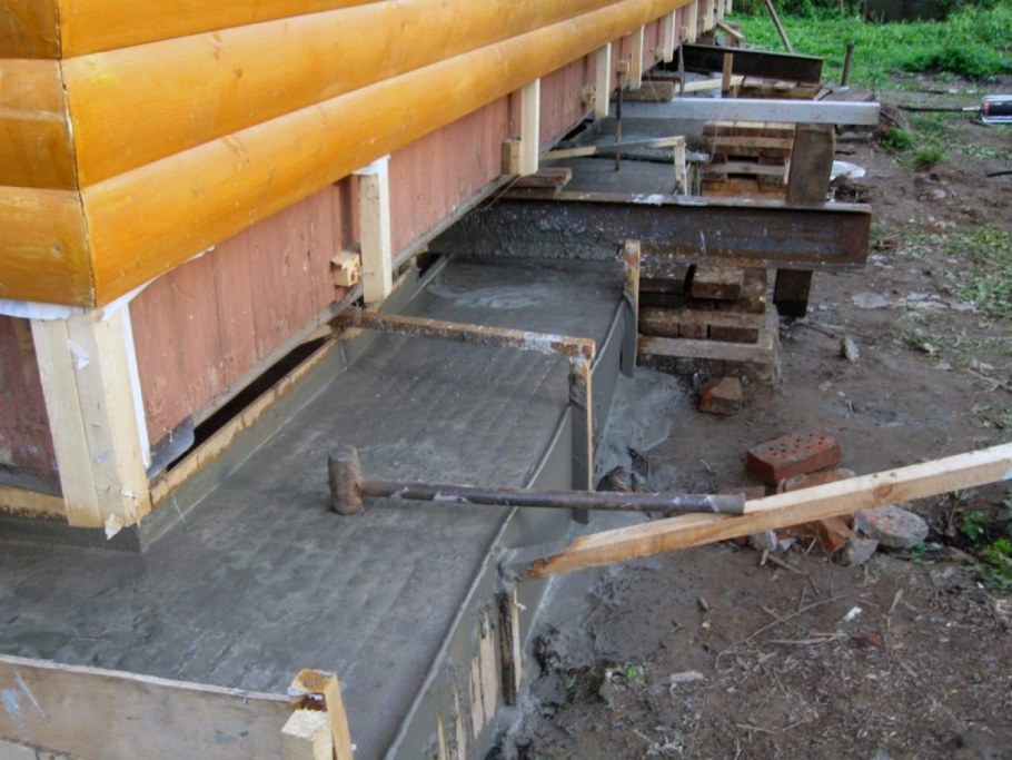 Реконструкция фундамента