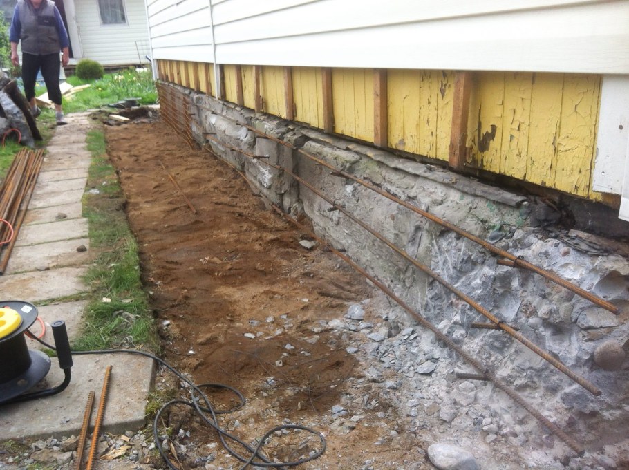 Реконструкция фундамента