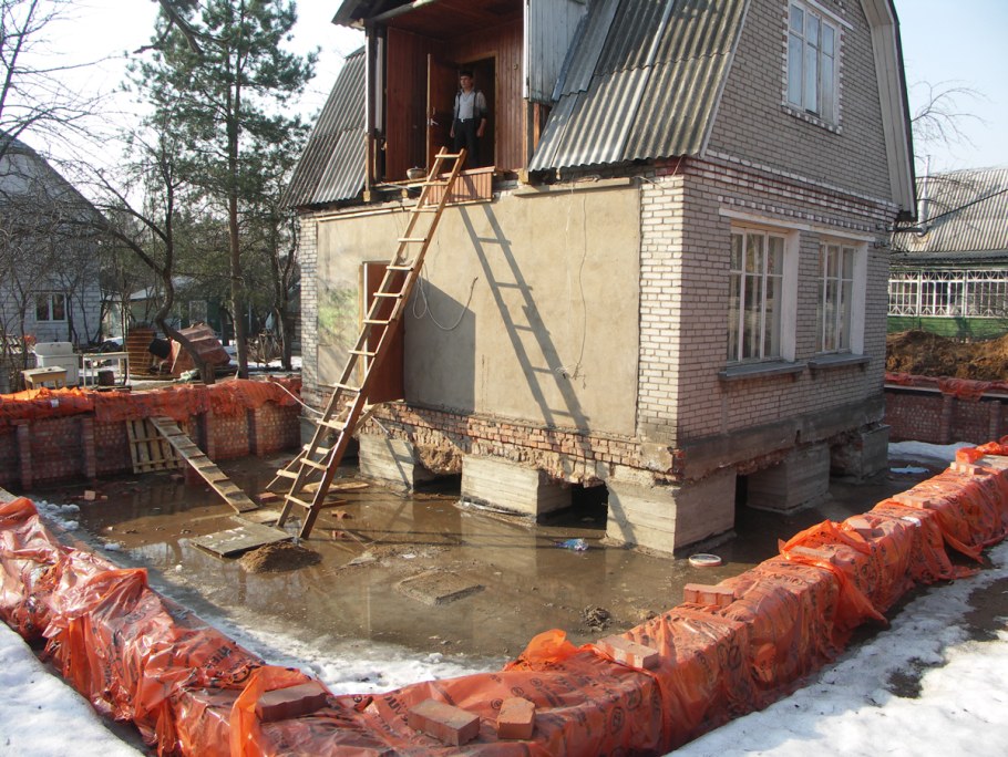 Схема бетонирования фундаментов стаканного типа