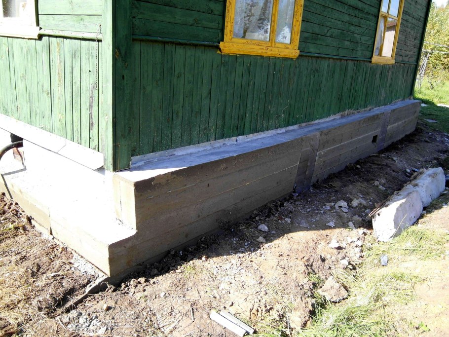 Реконструкция фундамента