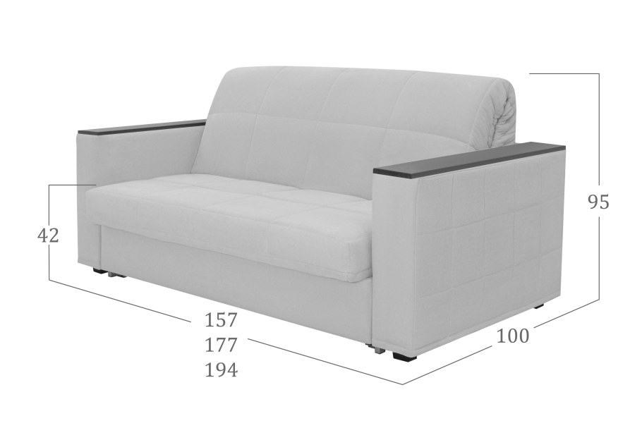 Диван книжка Шарм-дизайн классика д 120