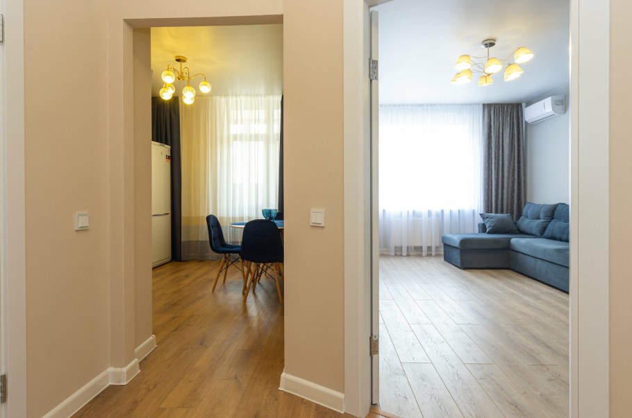 Отделка двухкомнатной квартиры в новостройке