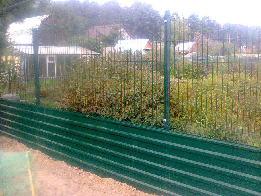 Забор из профлиста