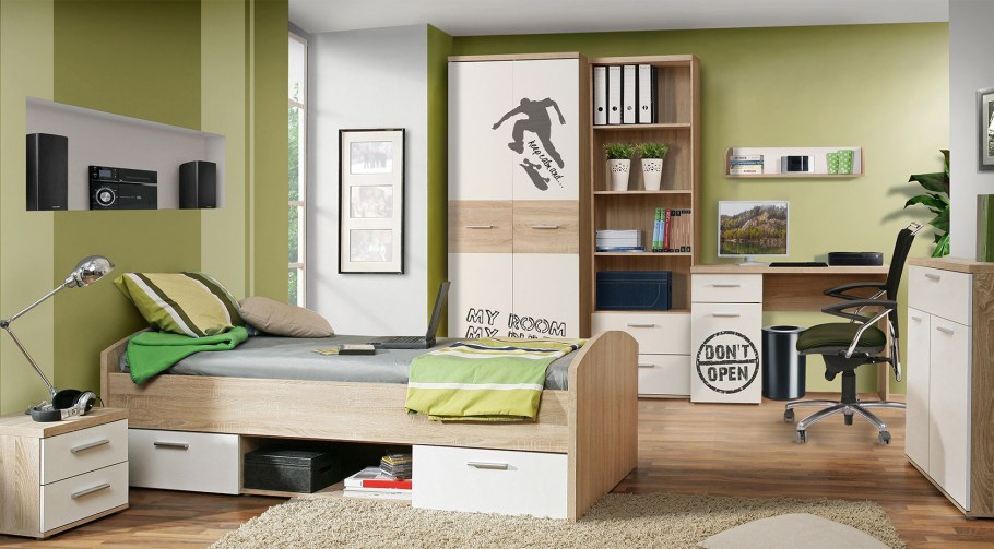 Мебель для спальни дуб