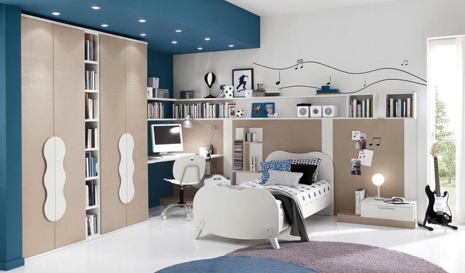 Стильная детская для мальчика