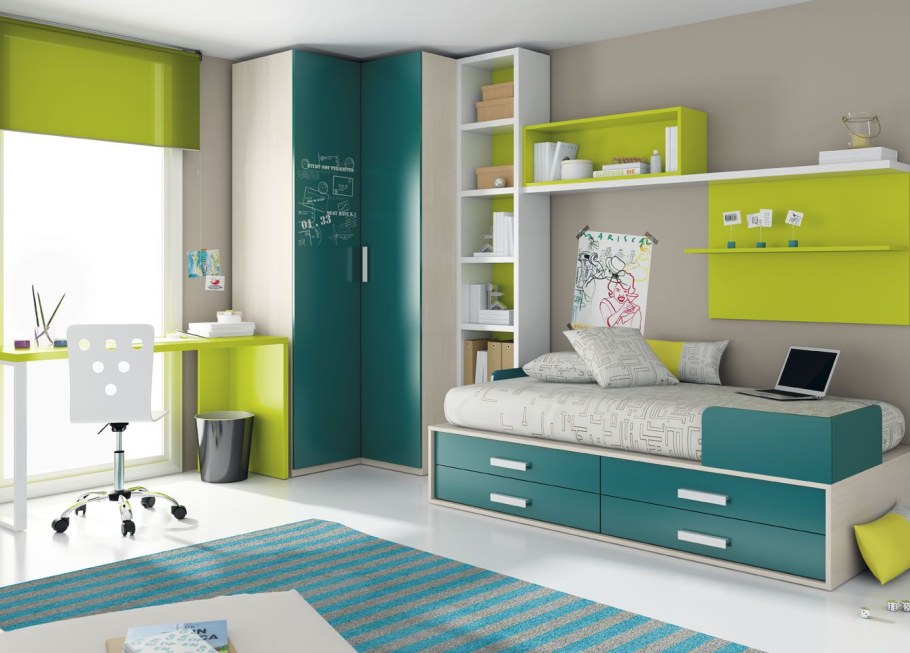 Бирюзовый детская мальчик