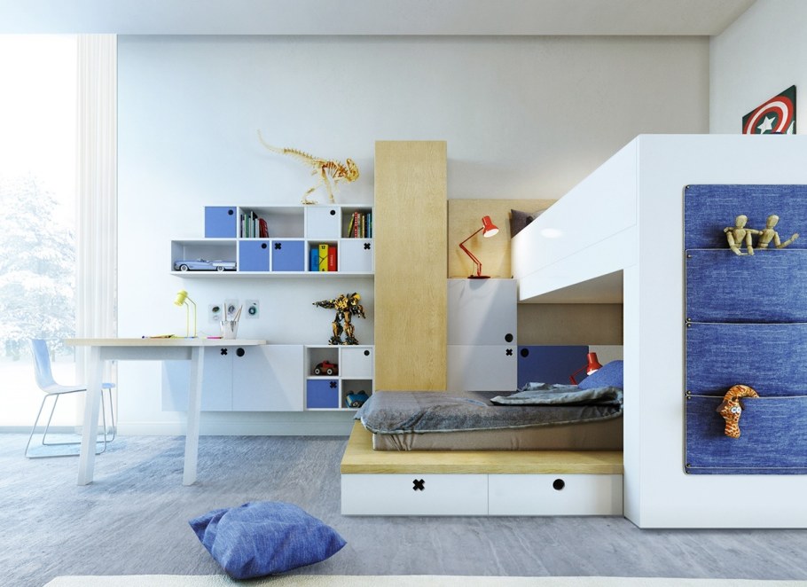 Оригинальные детские комнаты