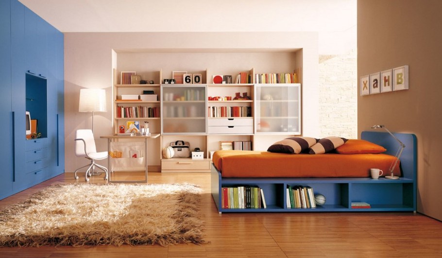 Кровать в детскую комнату для подростка
