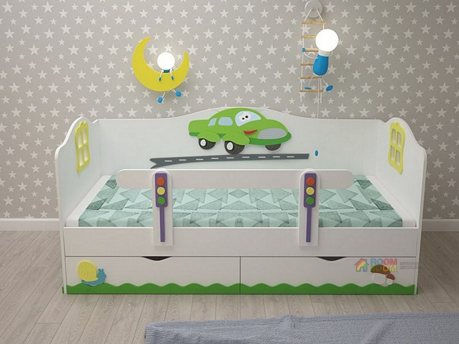 Кровать Дубок Тачки