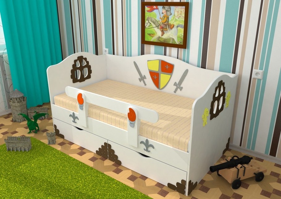 Кровать фабрика Дубок