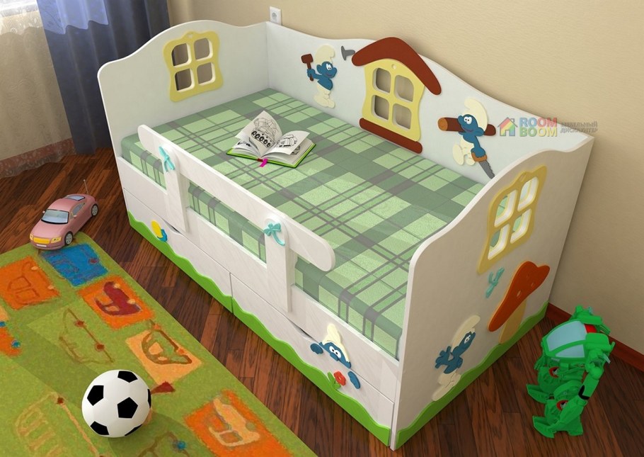 Детская комната с мебелью с совами