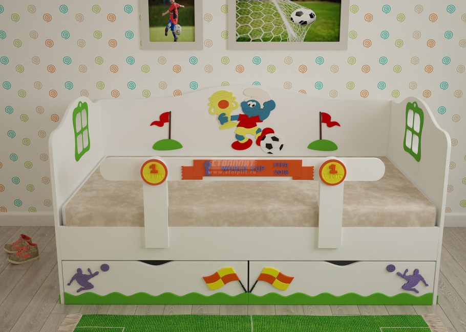 Кровать фабрика Дубок