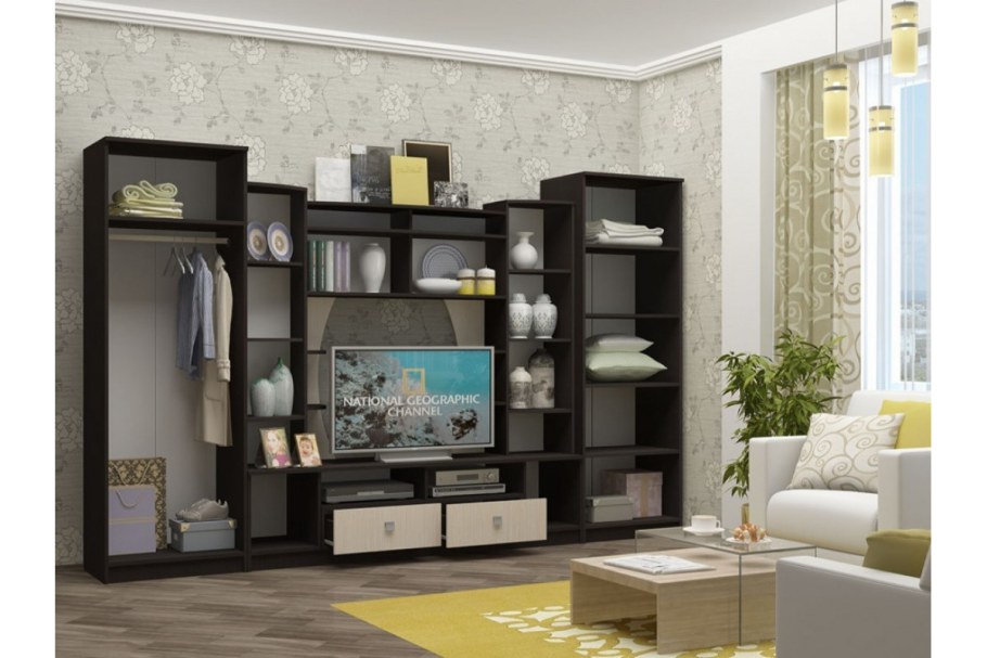 Гостиная Атланта Горизонт ясень шимо