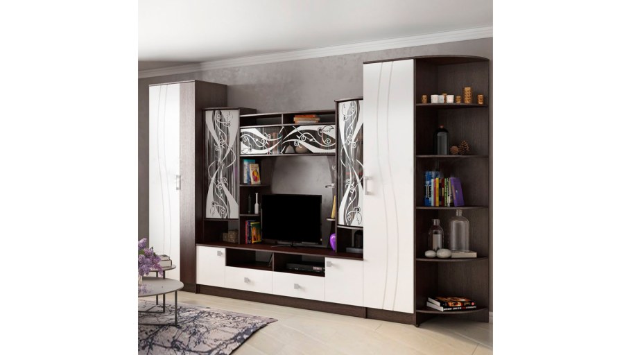 Гостиная Атланта венге дуб 3534 2200