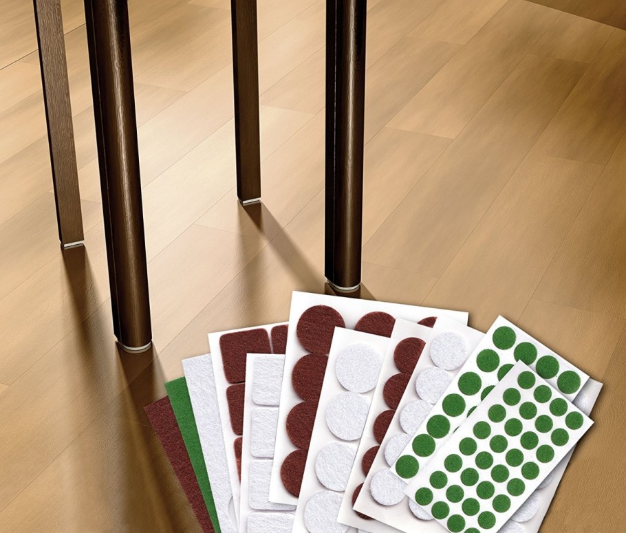 Наклейки на ножки стульев чтобы не шумели