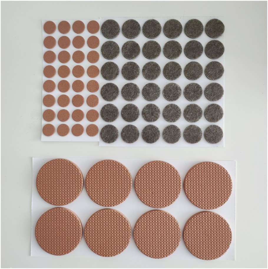 Подпятник фетровый квадратный 30х30 мм