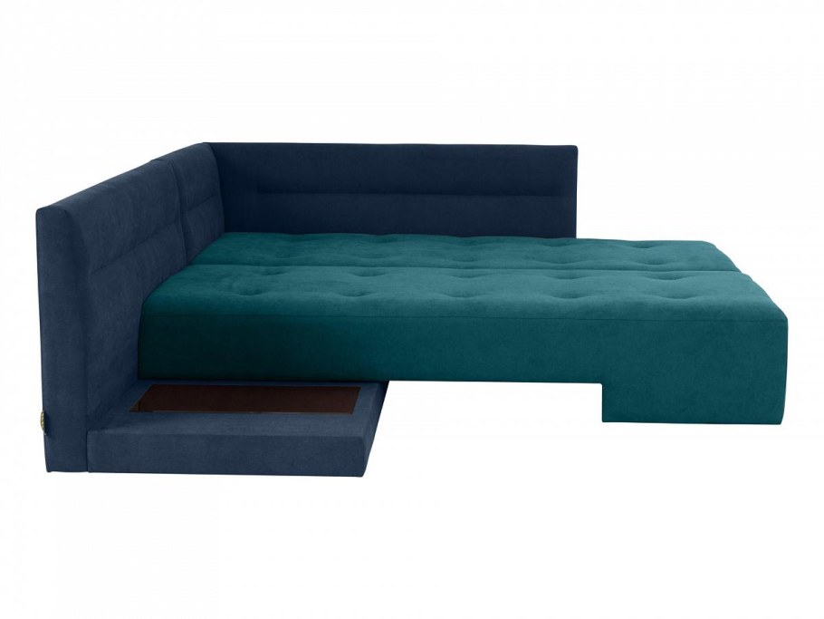 Диван угловой сиреневый