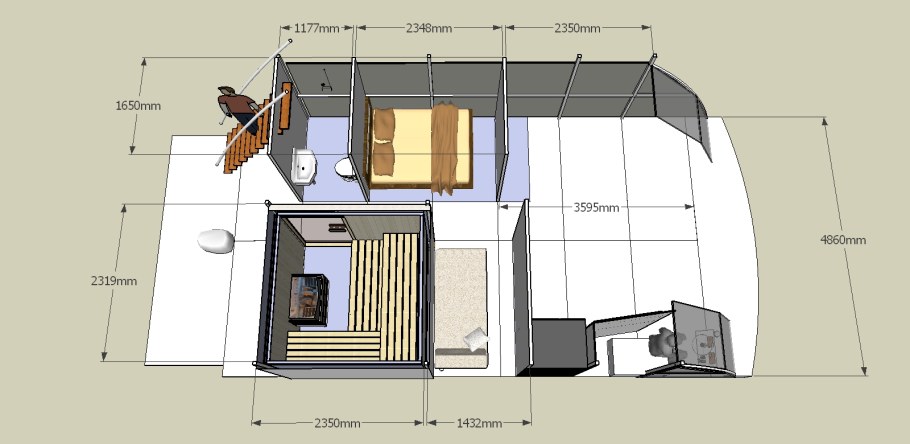 Плавучий дом чертежи