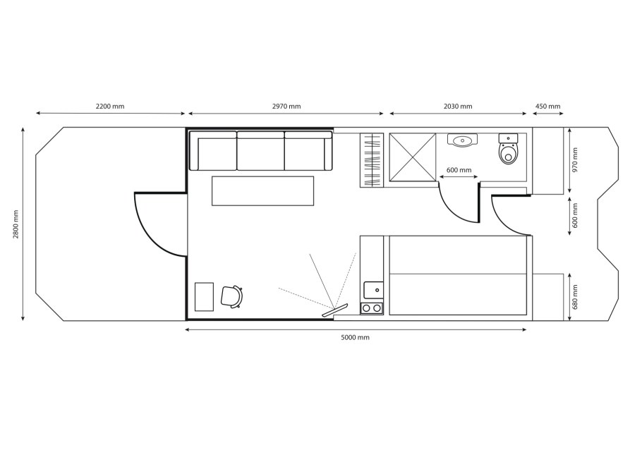 Хаусбот чертежи 6 человек
