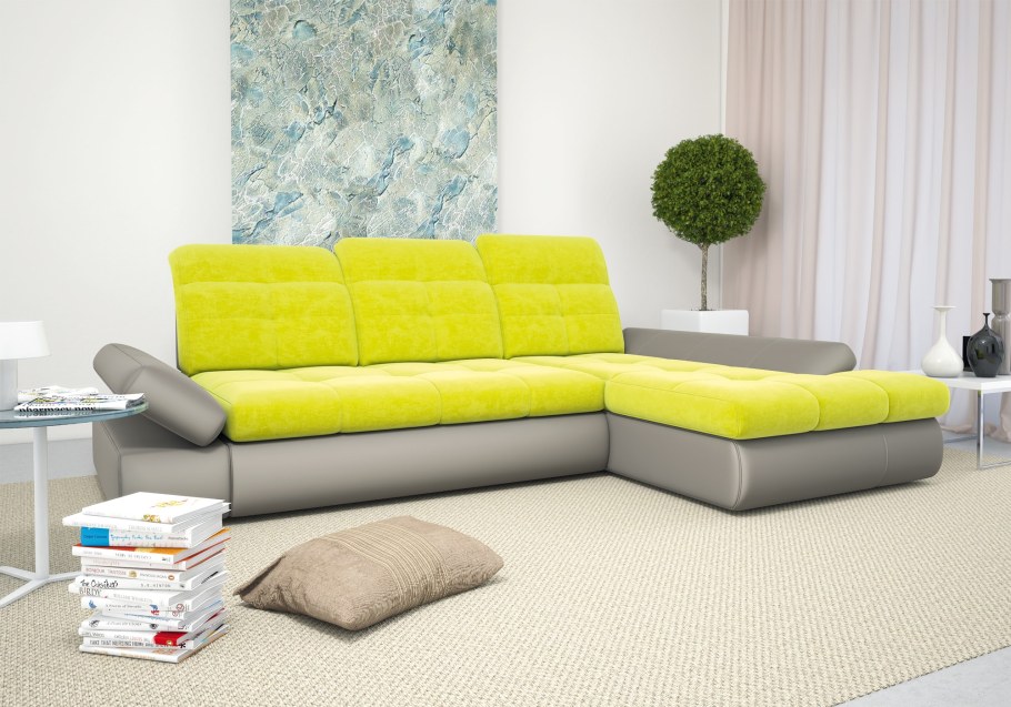 Диван угловой, модульный Рокси