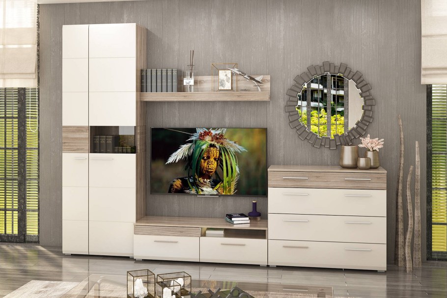 Кухонный гарнитур Лира ваниль/латте