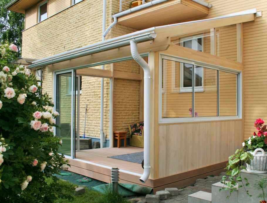 Пристройка к дачному дому