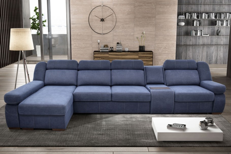 Диван Манхеттен угловой Гравис