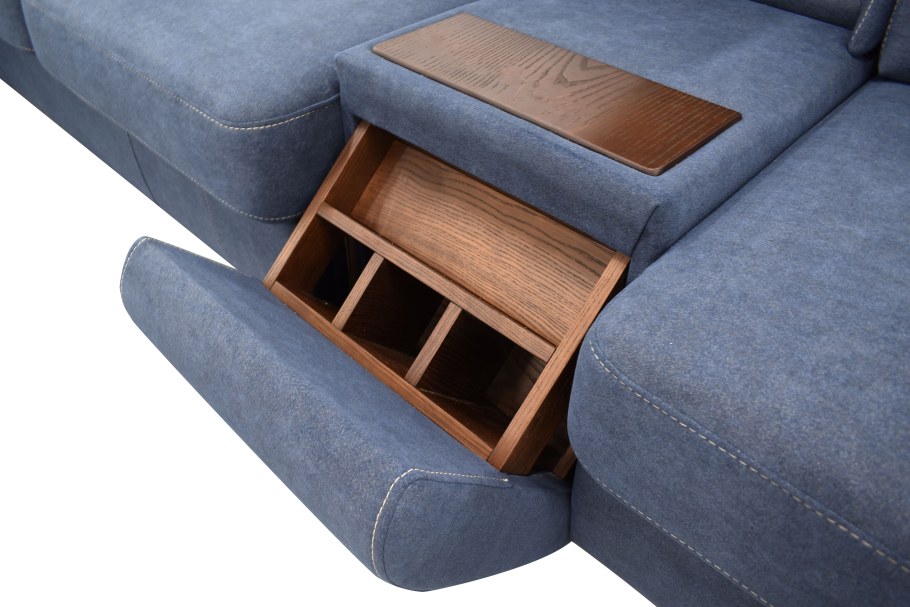 Диван Манхеттен угловой Гравис