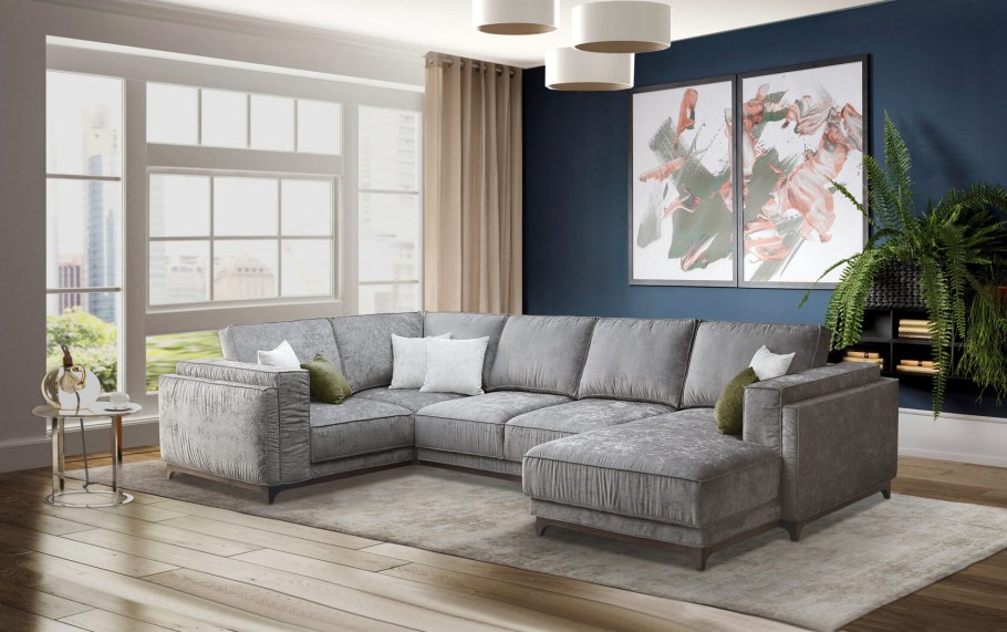 Диван в стиле минимализма в интерьере