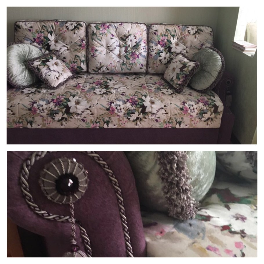 Диван-кровать "зимняя Венеция"/Андерссен