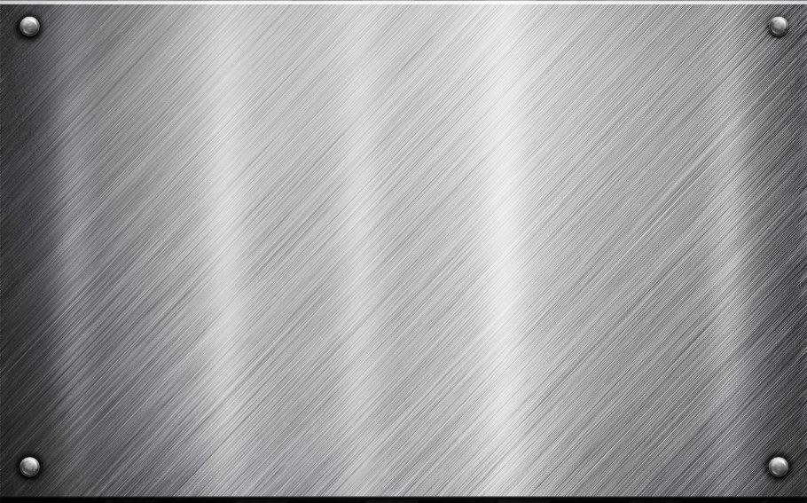 Металлическая зеркальная поверхность