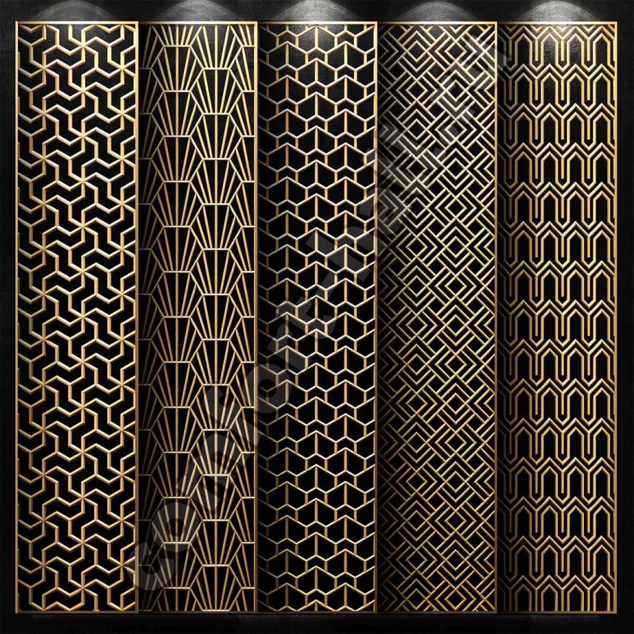 Текстура золотого металла