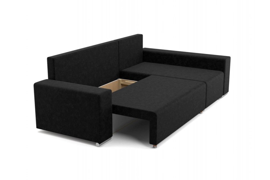 Угловой диван Маркиз черный