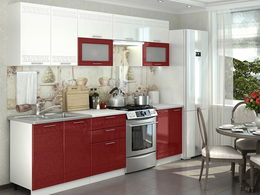 Кухня Греция Сурская мебель