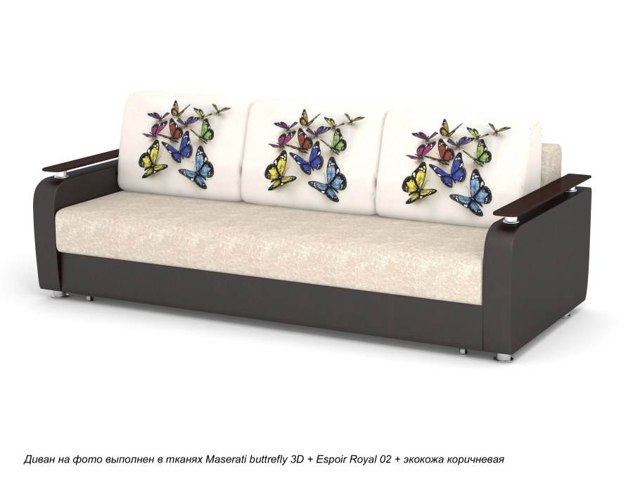 Диван еврокнижка 3d