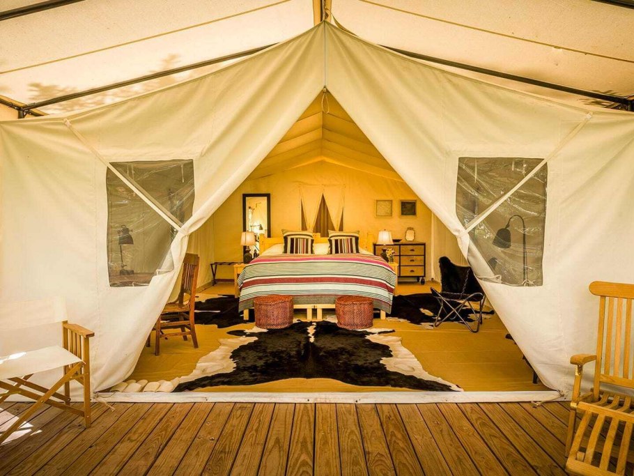 Глэмпинг бамбук