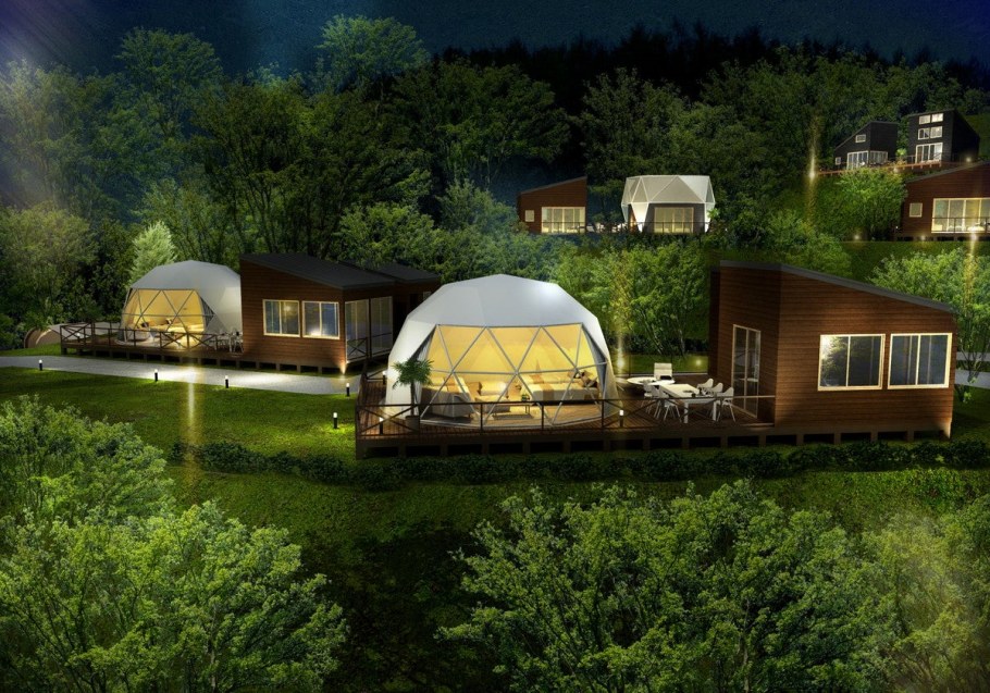 Поляна глэмпинг Куршская