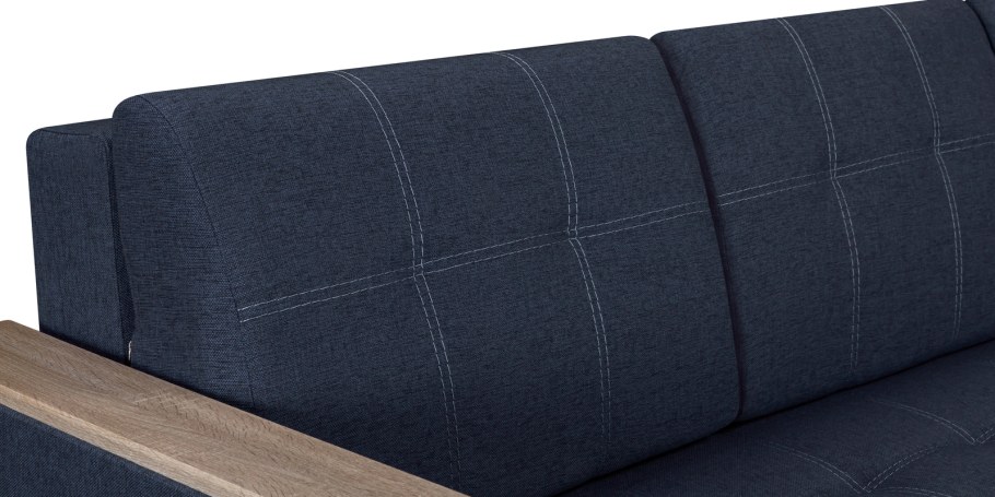 Атлант диван прямой синий