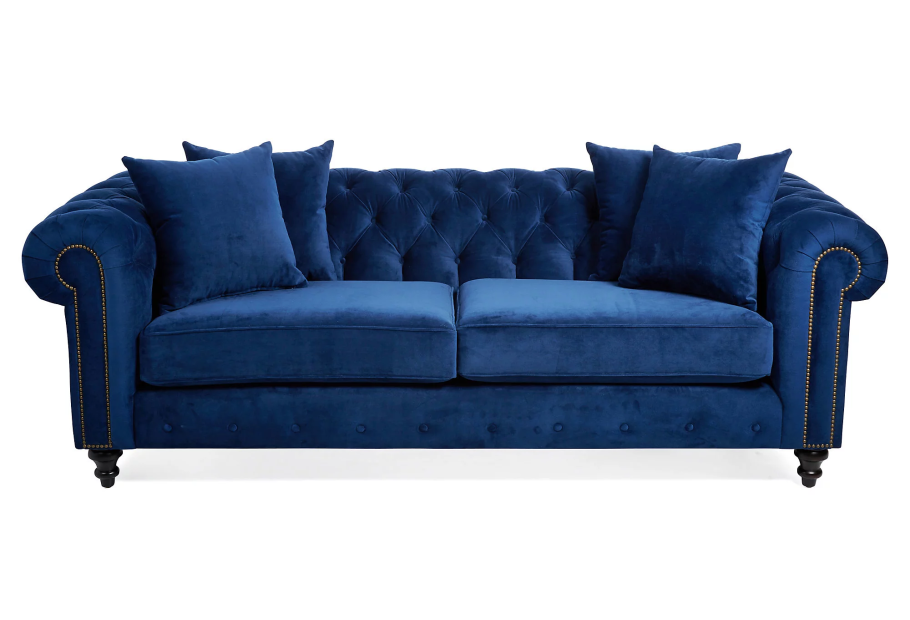 Диван прямой unico Sofa 2 Blue