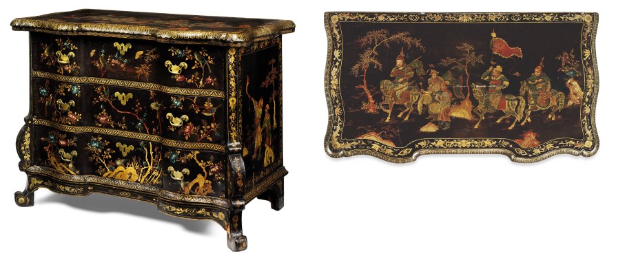 Шинуазри мебель 18 века