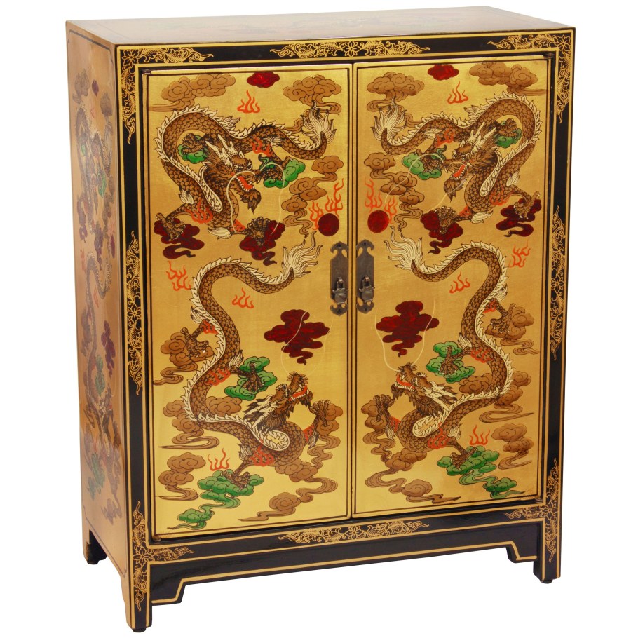 Baker GEORGEIII oriental Lacquer Cabinet цена