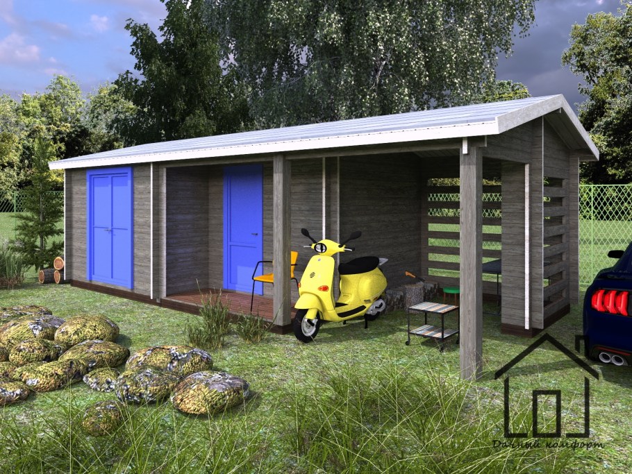 Хозблок (4 в 1) минибрус