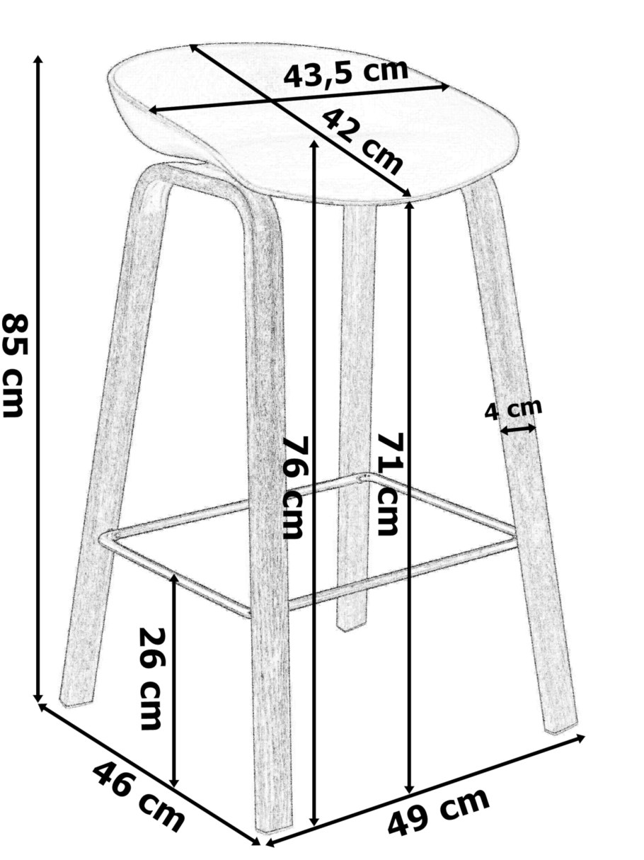 Барная стойка лофт чертежи