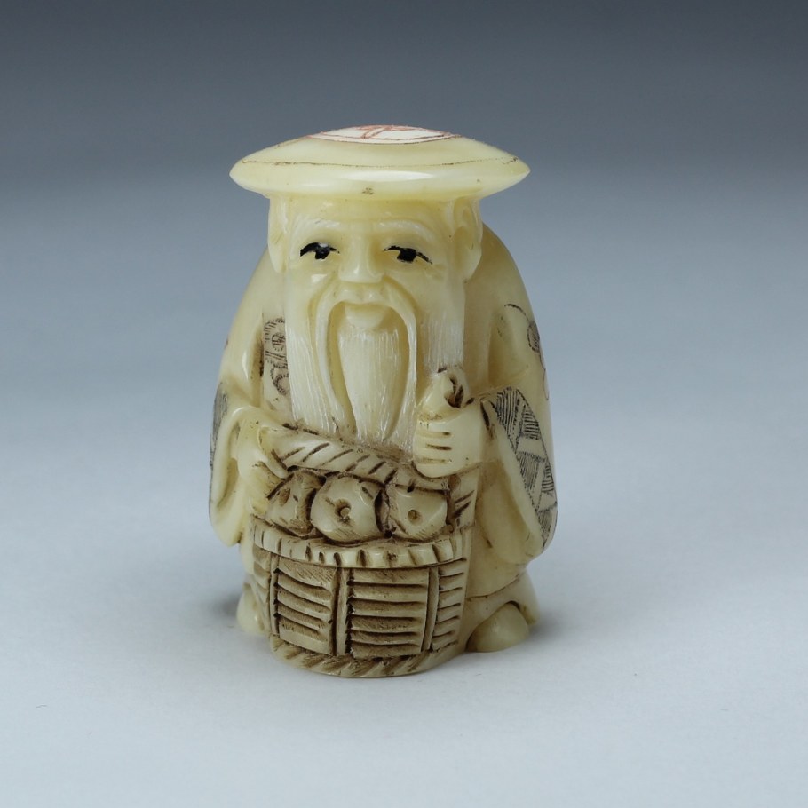 Нэцкэ Тэнгу Небесная собака