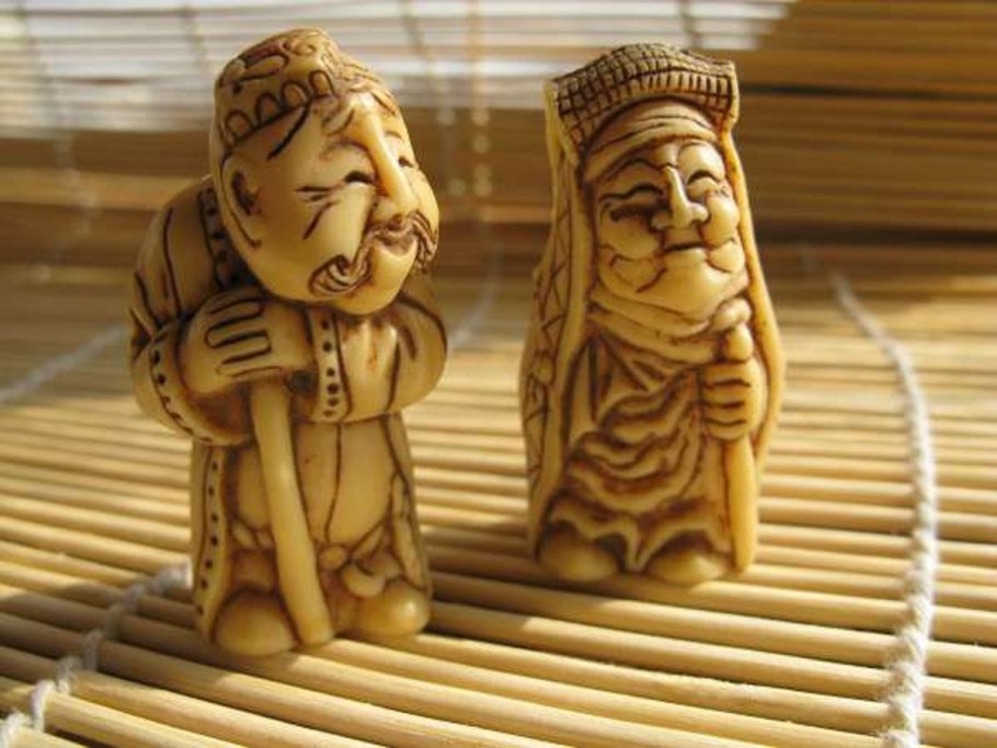 Скульптура нэцкэ Япония