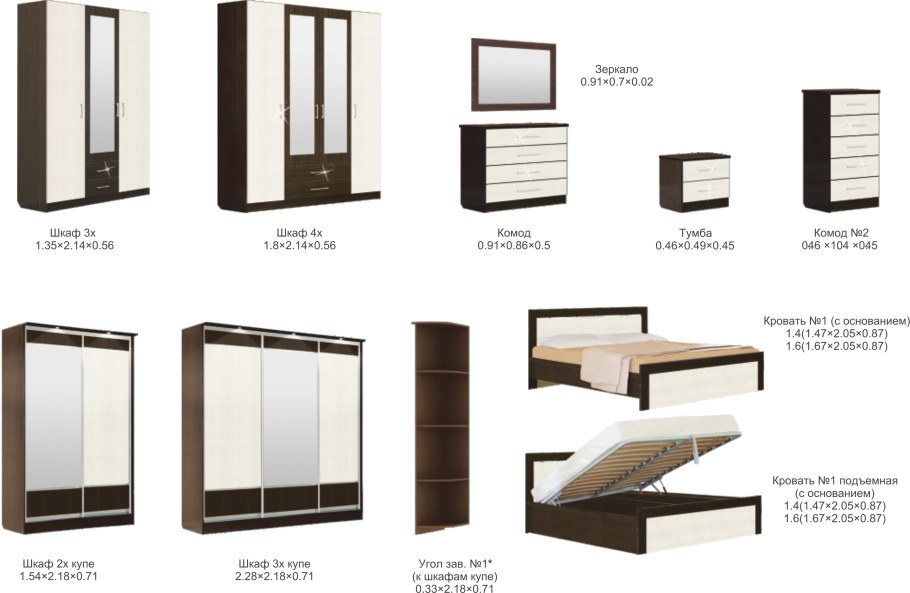 Спальня Турин Дятьково