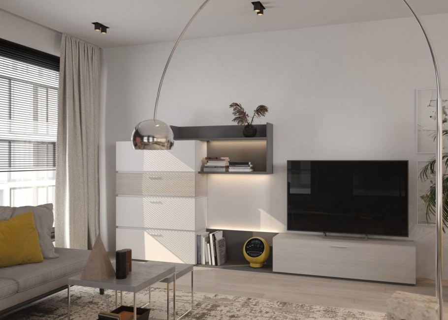 Стеллаж гостиная Mr/Doors